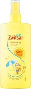 Zwitsal Zonnespray Kids SPF50 Waterresistent en voor de gevoelige huid 200 ml