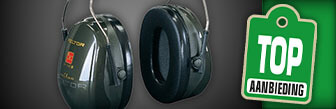 Oorkap 3M Peltor Optime II zwart gehoorbescherming kopen