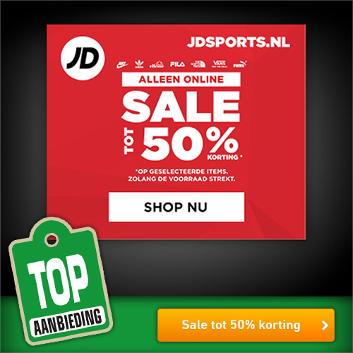 JD Sports verhoogt de sale met kortingen tot maar liefst 50%