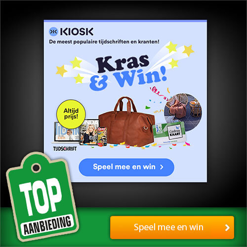 Kras & Win het nieuwe prijzenspel van Kiosk! Speel nu mee