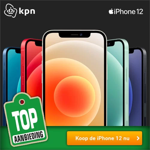 De iPhone bij KPN met 100,- korting op Apple Airpods