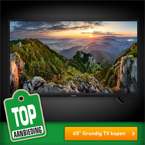 Grundig 65" 4K UHD Smart TV VCE 21 voor € 599,- bij Lidl