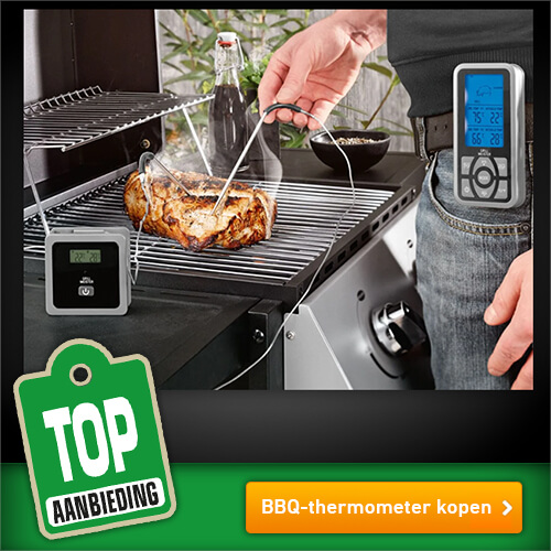 De Grillmeister draadloze BBQ-thermometer koop je bij de Lidl