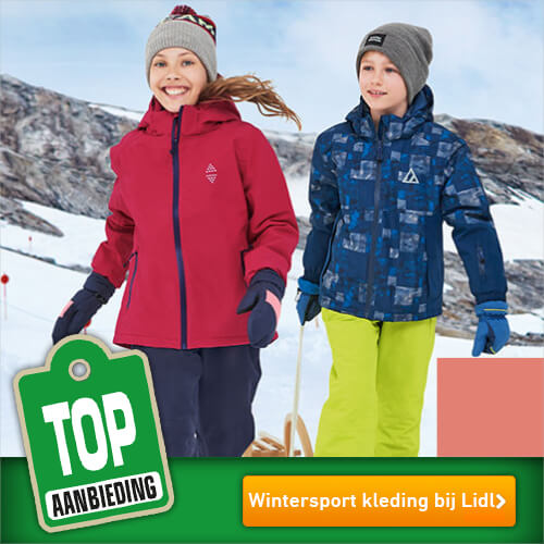 Wintersport kleding kopen doe je met korting bij de Lidl