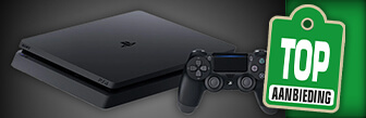 Sony Playstation 4 Slim 500GB Jet Black nu bij de Lidl