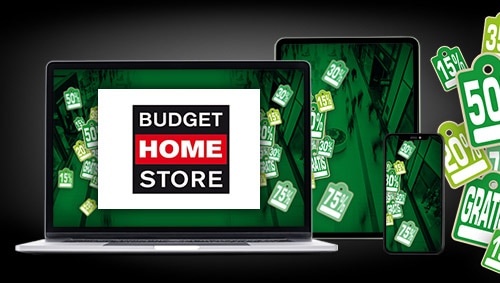 Aanbiedingen van Budget home store
