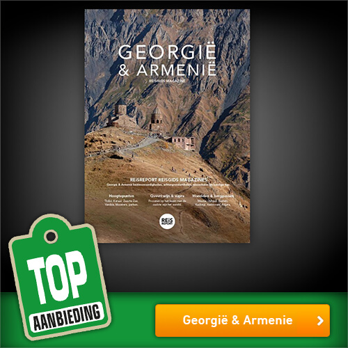 Reisreport Georgië & Armenië reisgids magazine - luxe uitgave