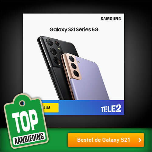 Bestel een van de Samsung Galaxy S21 Series 5G bij Tele2
