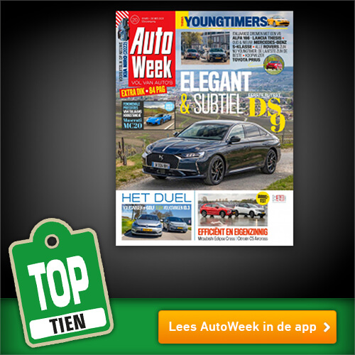 Het magazine AutoWeek lees je in de app van Tijdschrift.nl