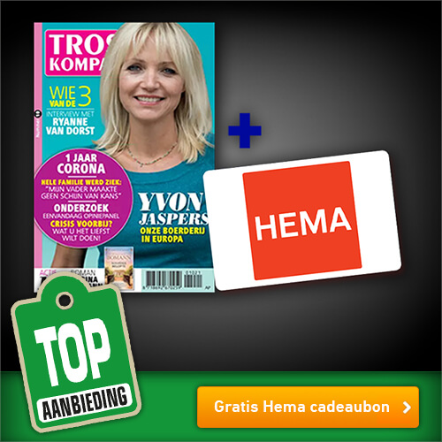 1 jaar TrosKompas + Hema bon t.w.v. € 10,- voor € 49,95
