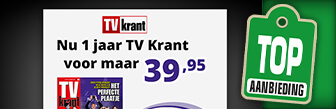 Gratis dekbedovertrek bij 1 jaar TV Krant voor maar € 39,95