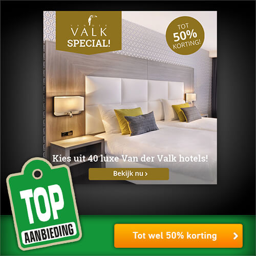 Van der Valk special nu tot 50% korting op meer dan 40 hotels