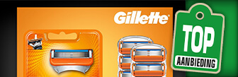 8-pack orginele Gillette Fushion5 scheermesjes voor € 15,95
