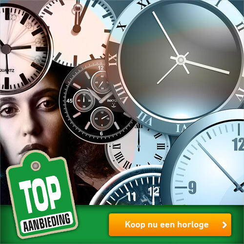 Een horloge kopen met korting doe je online bij Wehkamp
