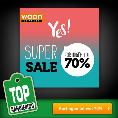 vrije tijd comfortabel viel Super Sale bij Woonexpress met hoge kortingen tot wel 70%