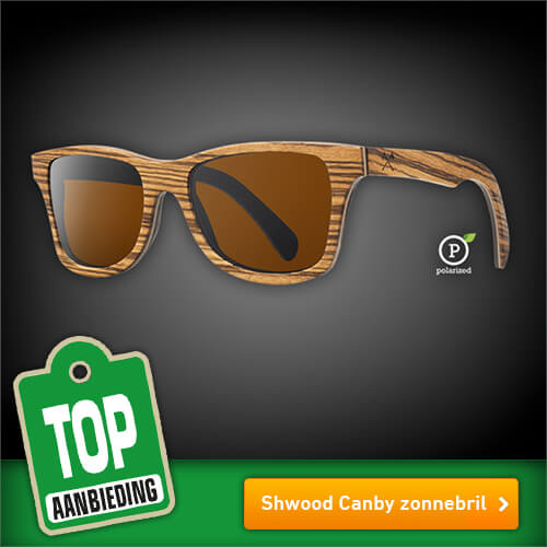Shwood Canby Zebrawood East Indian Rosewood Brown Polarized