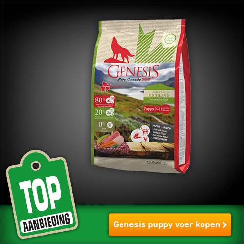 Genesis Pure Dog Puppy Green Highland 2,27 kg bij ZOO&ZO
