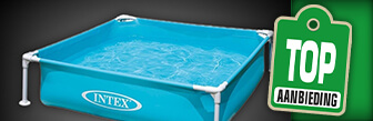 De Intex zwembad Mini frame 122 x 122 cm nu kopen